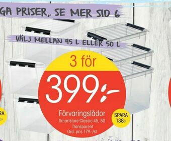 EKO Förvaringslådor erbjuda