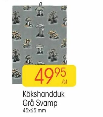 EKO Kökshandduk Grå Svamp erbjuda