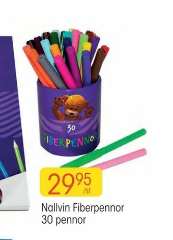 EKO Nallvin Fiberpennor 30 pennor erbjuda