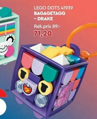 Bagagetagg - drake