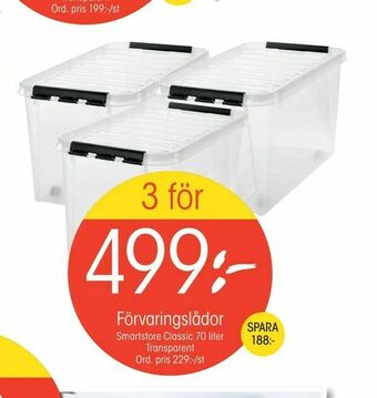 EKO Förvaringslådor erbjuda