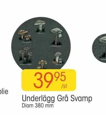 EKO Underlägg Grå Svamp erbjuda
