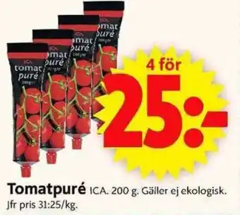 ICA Tomatpuré 200g