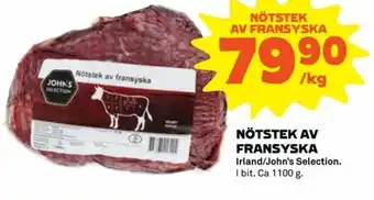 Nötstek Av Fransyska 1100g