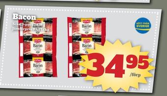 Bonum Matmarknad Bacon erbjuda
