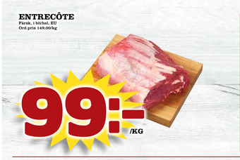 Din Mat Entrecôte erbjuda