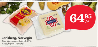 Hemköp Jarlsberg, norvegia erbjuda