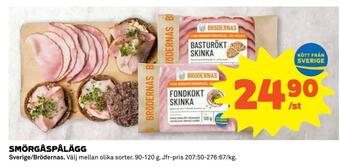 Coop Daglivs Smörgåspålägg erbjuda