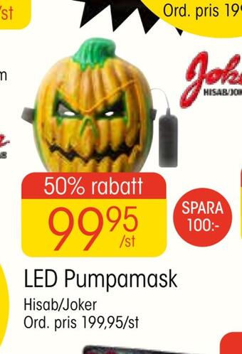 EKO Led pumpamask erbjuda