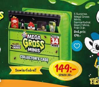 5 surprise mega gross minis
