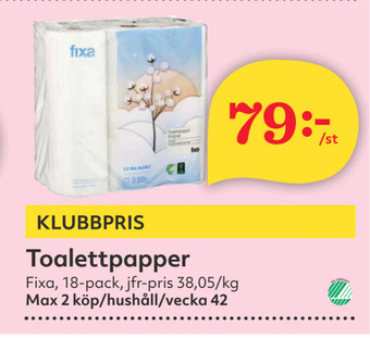 Hemköp Toalettpapper erbjuda