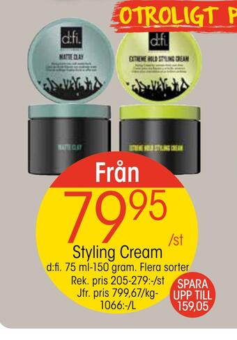 EKO Styling cream erbjuda