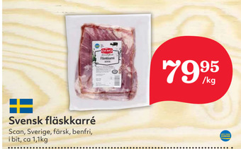 Hemköp Svensk fläskkarré erbjuda