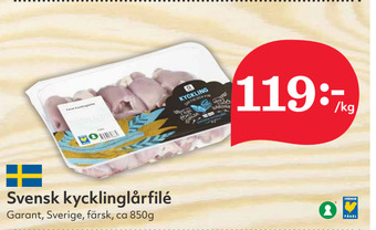 Hemköp Svensk kycklinglårfilé erbjuda