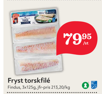 Hemköp Fryst torskfilé erbjuda