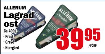 Matdax Lagrad ost erbjuda