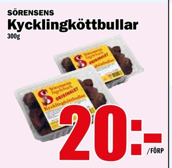 Matdax Kycklingköttbullar erbjuda