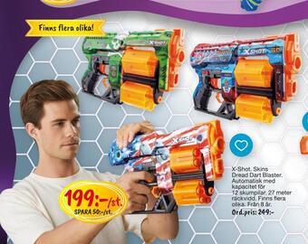 Leklust X-shot erbjuda