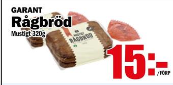 Matdax Rågbröd erbjuda