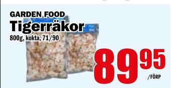 Matdax Tigerräkor erbjuda