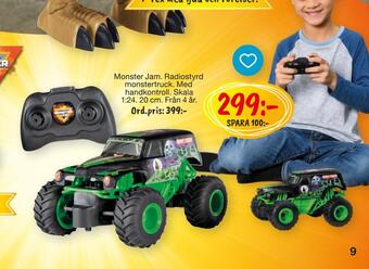 Leklust Monster jam erbjuda