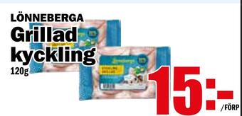 Matdax Grillad kyckling erbjuda