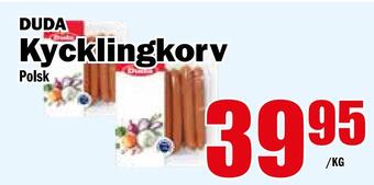 Matdax Kycklingkorv erbjuda