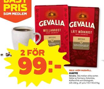 Stora Coop Kaffe erbjuda