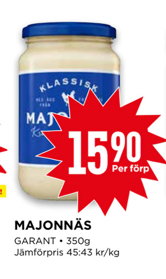 Willys Majonnäs erbjuda