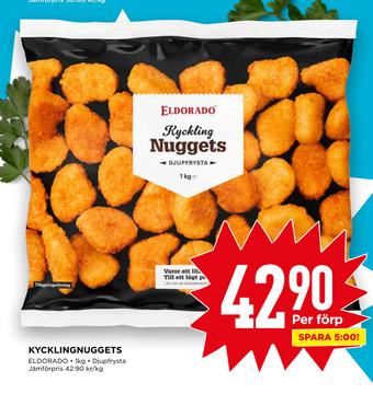 Willys Kycklingnuggets erbjuda