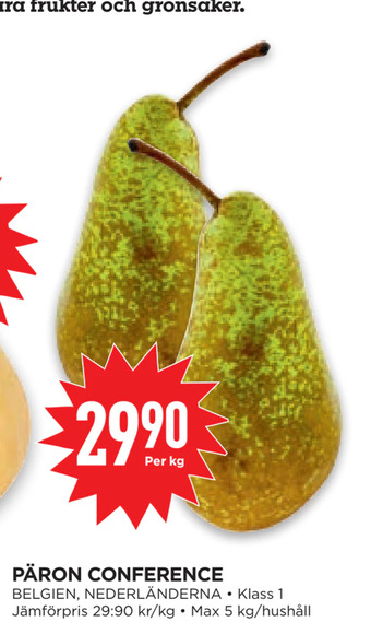 Willys Hemma Päron conference erbjuda