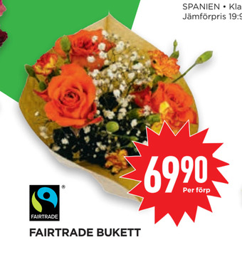 Fairtrade bukett