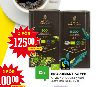 Willys Ekologiskt kaffe erbjuda