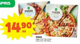 Coop Extra Coop Pizza 340-350g erbjuda