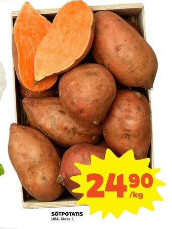Coop Extra USA Sötpotatis erbjuda