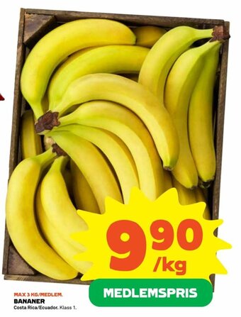 Coop Extra Bananer erbjuda