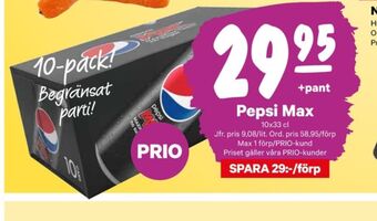 City Gross Pepsi läskedryck erbjuda