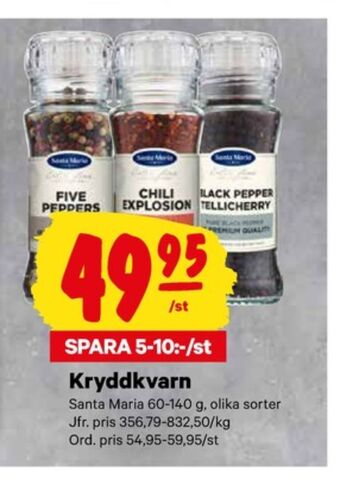 City Gross Santa maria kryddor erbjuda