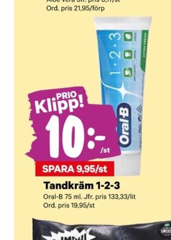 Oral-b tandkräm