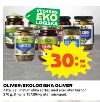 Coop Zeta oliver erbjuda