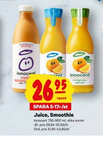 City Gross Innocent juice erbjuda