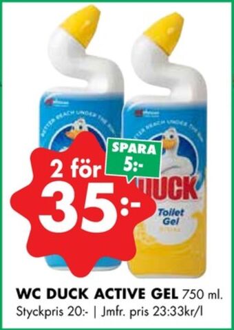 ÖoB Duck wc rent erbjuda