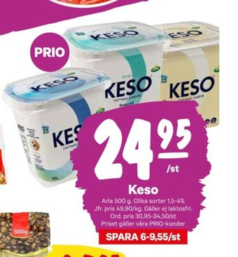 City Gross Keso cottage cheese erbjuda