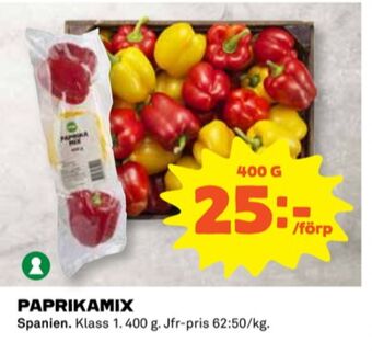 Coop Coop paprika erbjuda