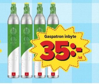 Östenssons Aga kolsyrepatron erbjuda