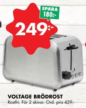 ÖoB Voltage brödrost erbjuda