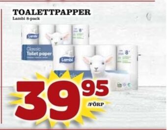 Matdax Classic toalettpapper erbjuda