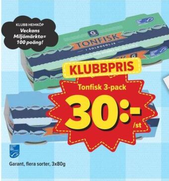 Östenssons Garant tonfisk erbjuda