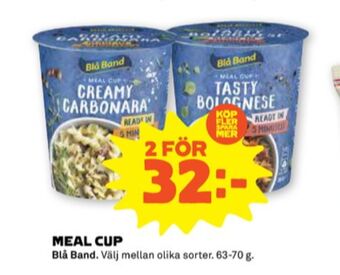 Stora Coop Blå band pastarätter erbjuda