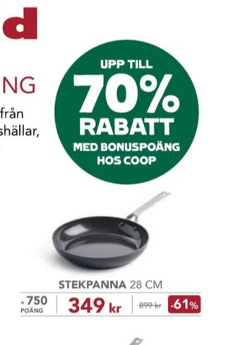 Stora Coop Kitchenaid stekpanna erbjuda